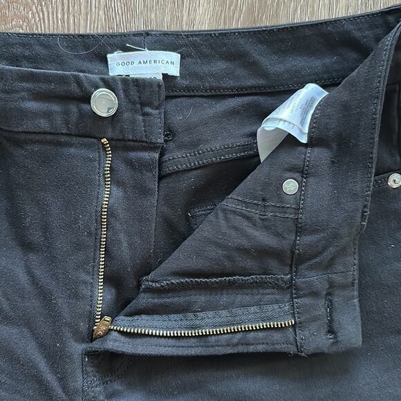 Good American Good Legs Jeans Black Size 10 High Rise Skinny - Picture 4 of 6